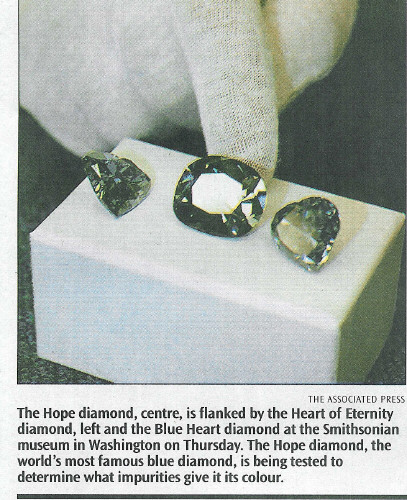 Hope diamond carat on sale weight